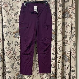 Amazon Women's Purple Cargo Joggers